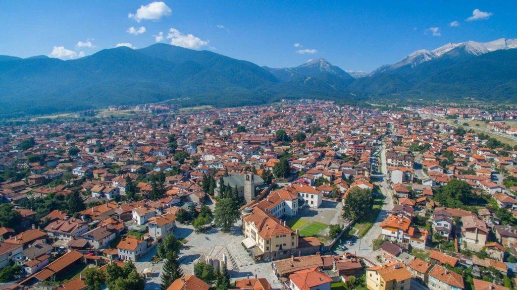 Bansko Town From Above