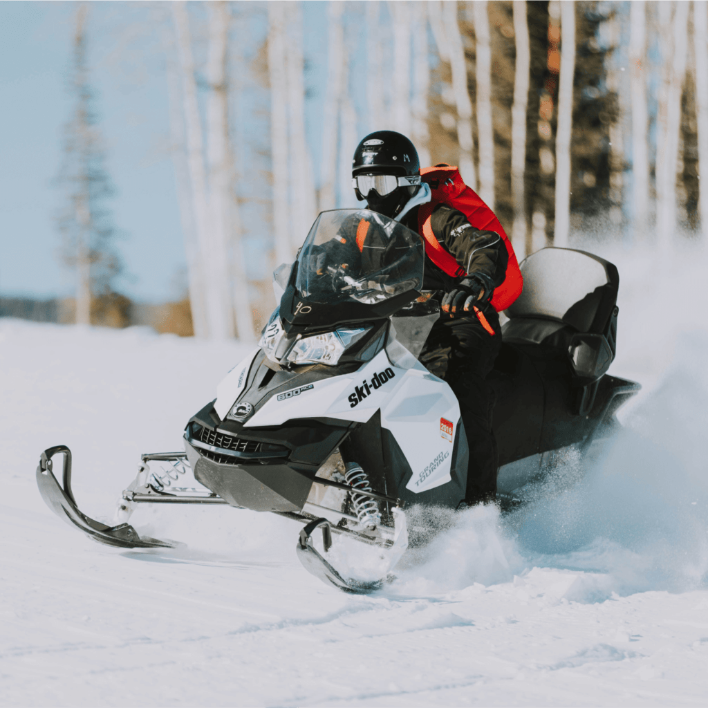 Ride a Snowmobile / Skidoo