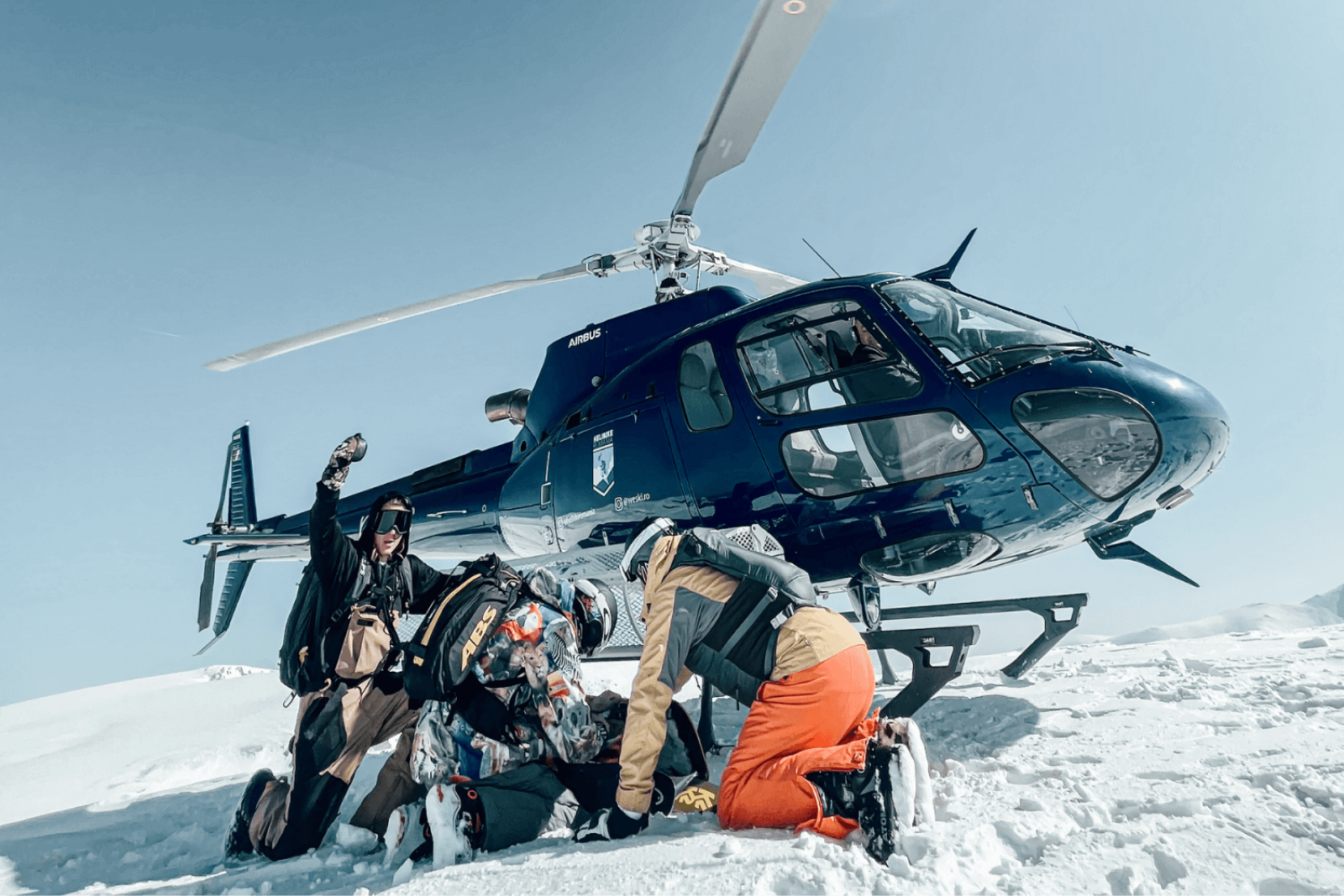 Heliskiing in Romania’s Tarcu Mountains (1)