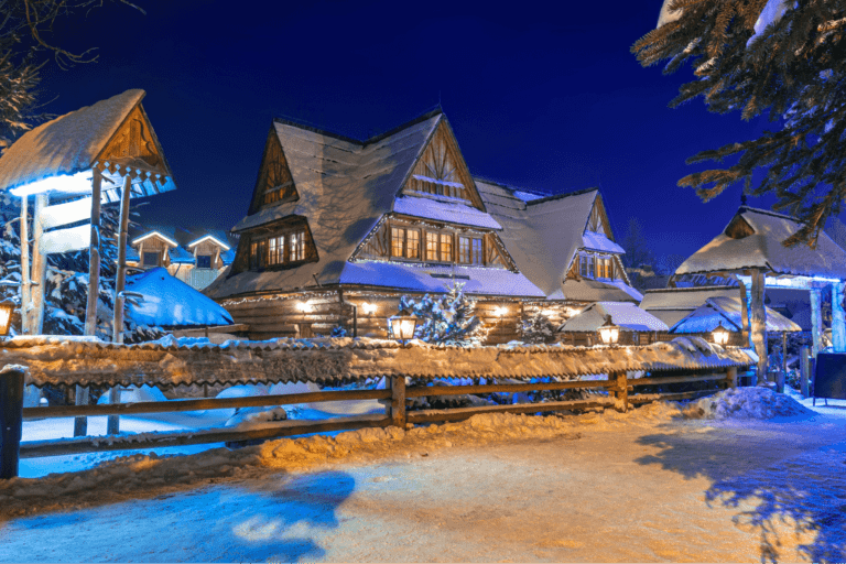 Zakopane town's unique architecture