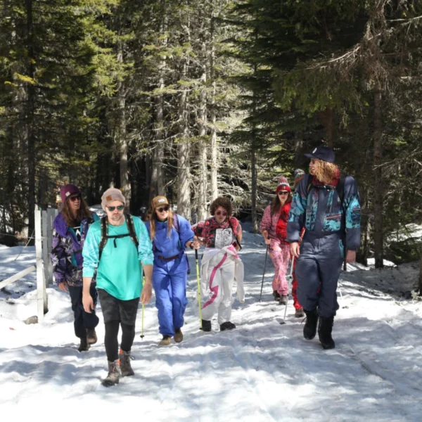 Winter hiking